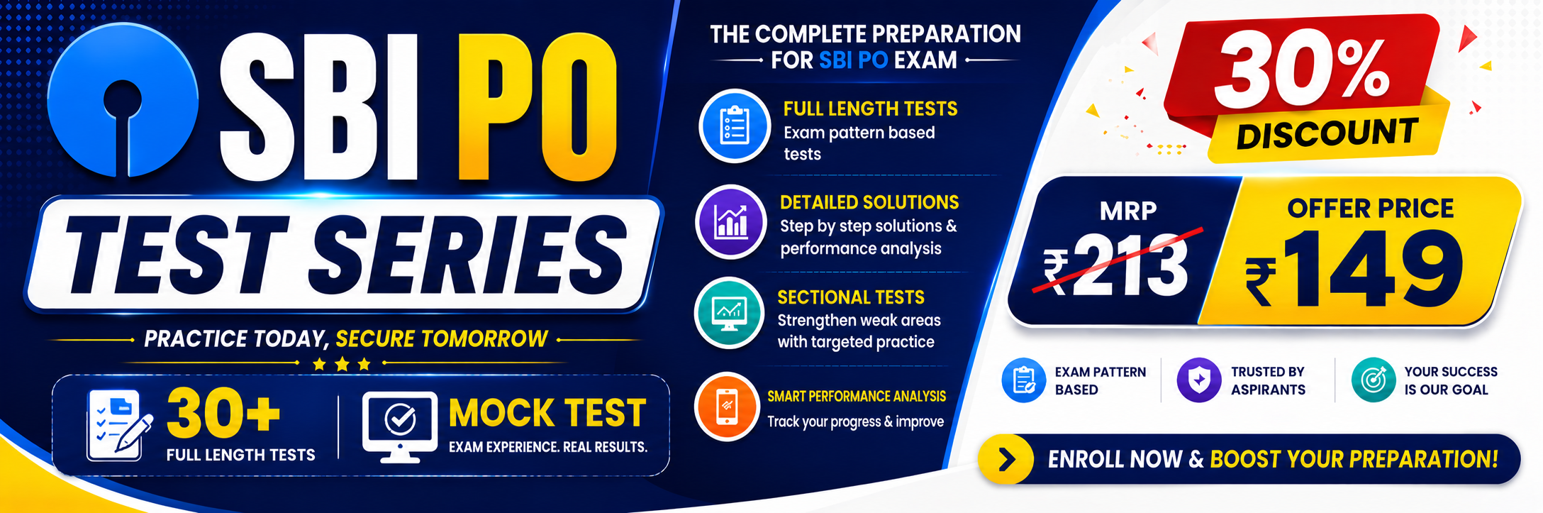 SBI PO 2026 Mock Test Series